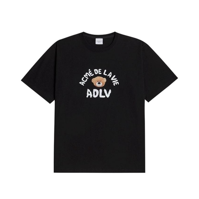 [ADLV] Acmedelavie T-Shirt Black Teddy Bear (Bear Doll)