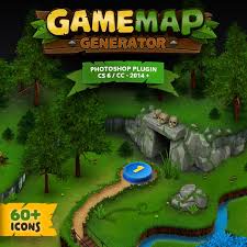 Game Map Generator - Photoshop