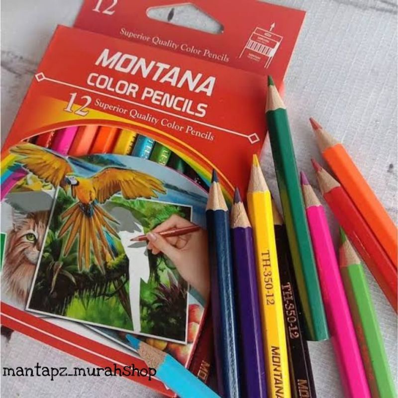 

PENSIL WARNA / COLOUR PENCIL MONTANA PENDEK