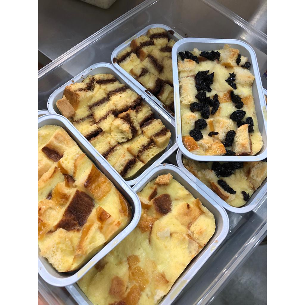 Bread Butter Pudding Puding Roti Camilan Shopee Indonesia