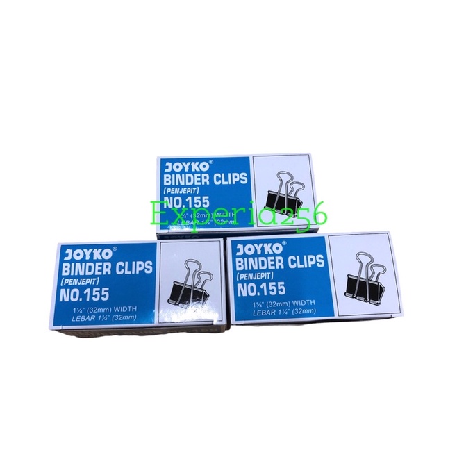 

Blinder Clips Joyko No.155 Klip kertas