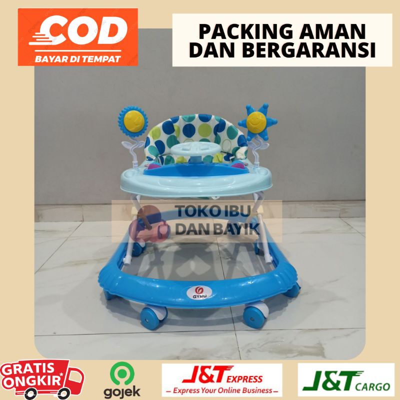 Bisa COD Mainan Anak Bayi Rolling Baby Walker Babywalker Spacebaby/family  Musik Mainan Murah Berkualitas