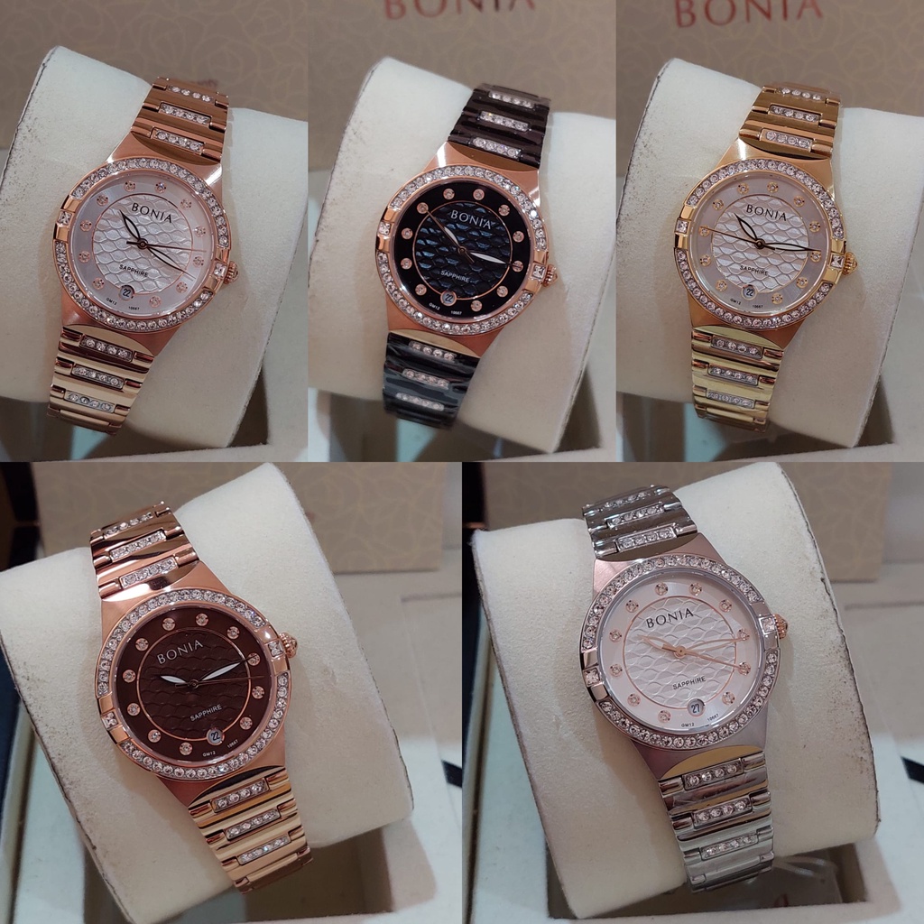 JAM TANGAN WANITA BONIA SAPPHIRE BNB10667 ORIGINAL ORI