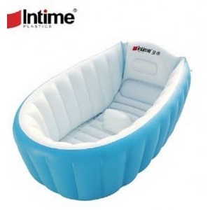 Paket Intime Baby Bath Tub Bak Mandi Bayi BONUS POMPA Kolam Anak kids