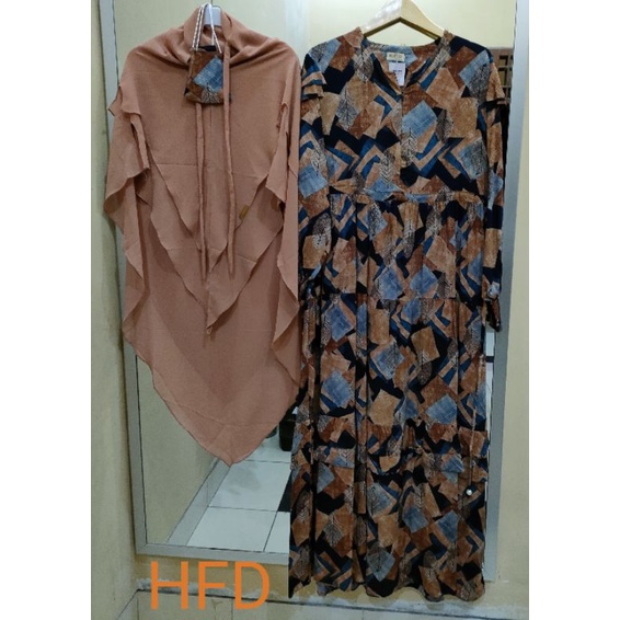 gamis hfd homedress motif 2
