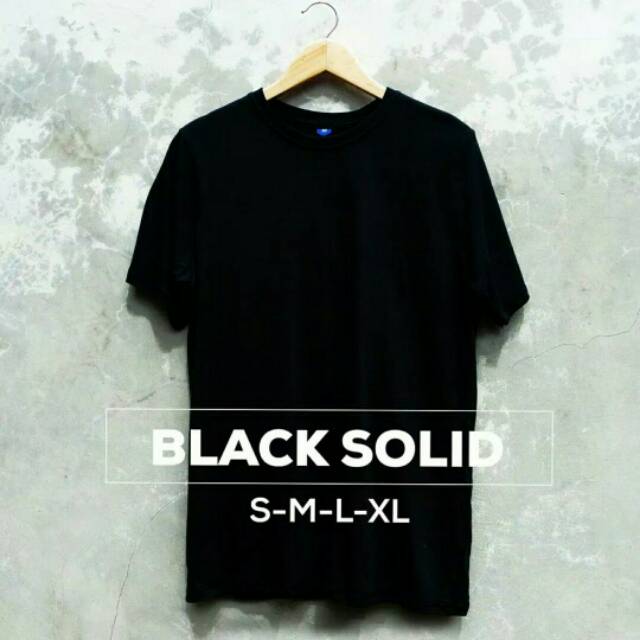 Kaos polos hitam kaos polos murah hitam kaos distro