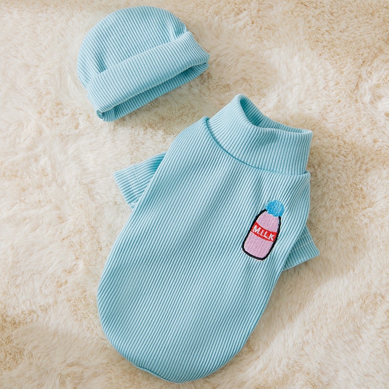 UYU MILK TOP SET WITH  HAT