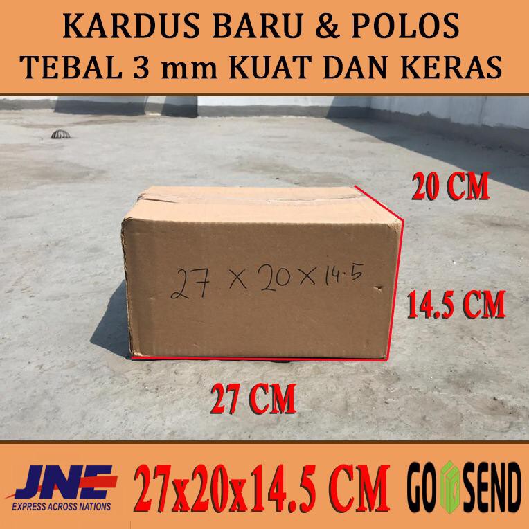 

kardus box karton polos uk 27x20x14,5