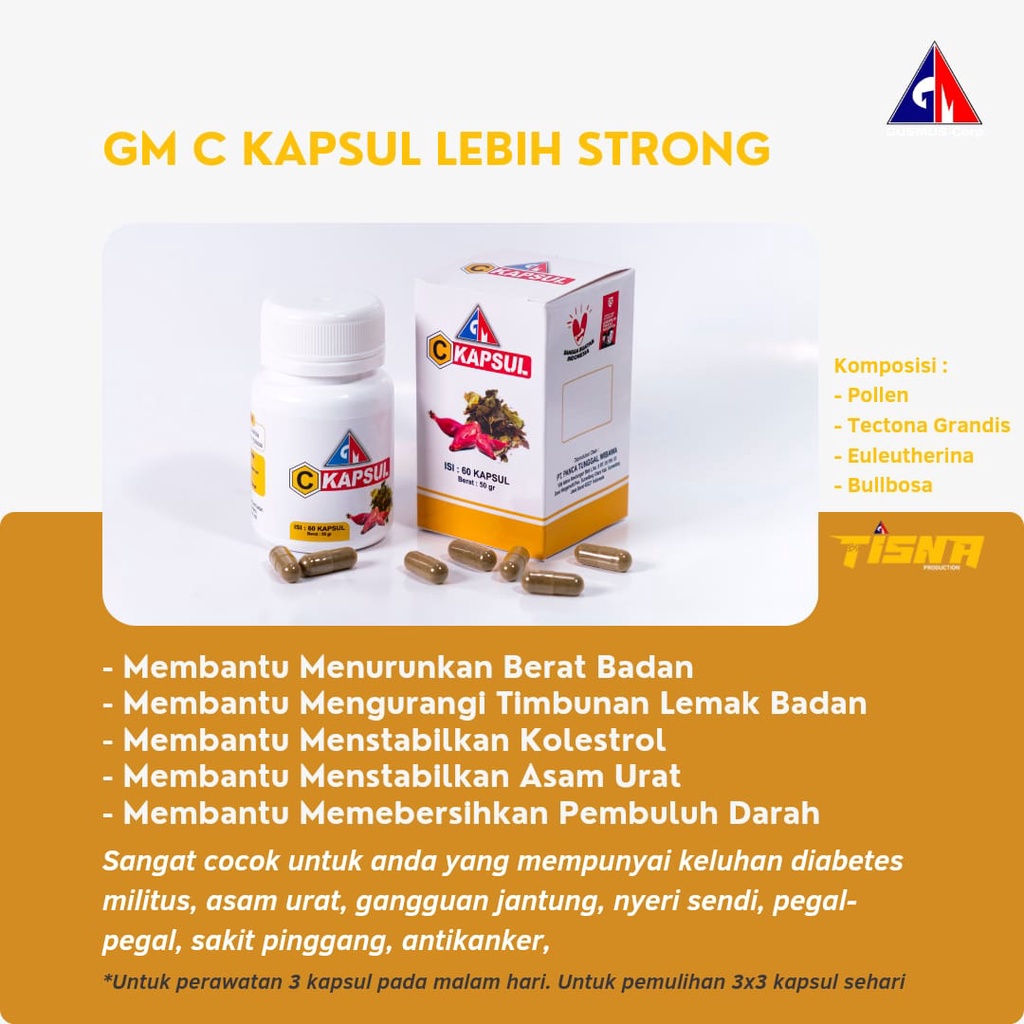 GM C kapsul  original