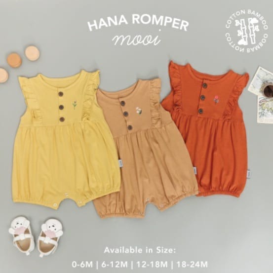 Mooi Hana Romper / Jumpsuit Anak Warna Random