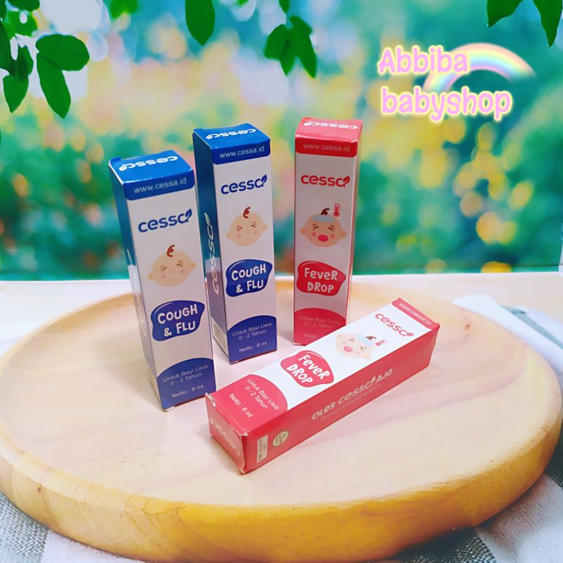 Cessa Esential oil Cough and Flu / Cessa fever drop/Cessa immune booster