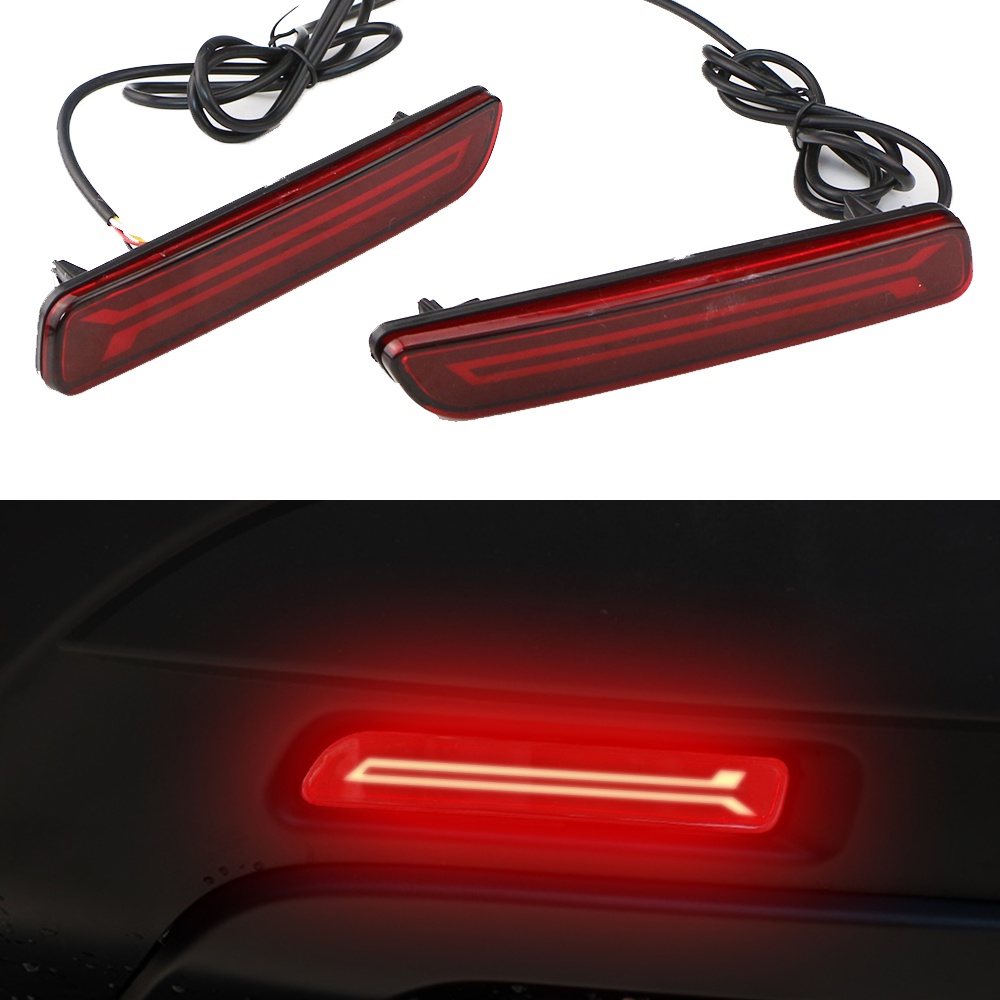 Lampu Bumper Belakang LED Untuk SUZUKI CIAZ VITARA SX4 ERTIGA SCROSS 3fungsi Cahaya Belakang Reflektor Warning Light Lamp Acc.