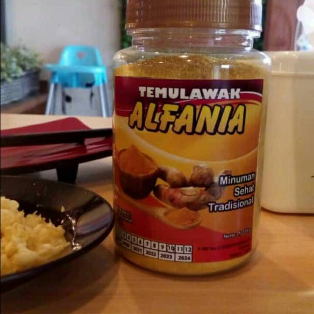 

Minuman tradisional alfania temulawak