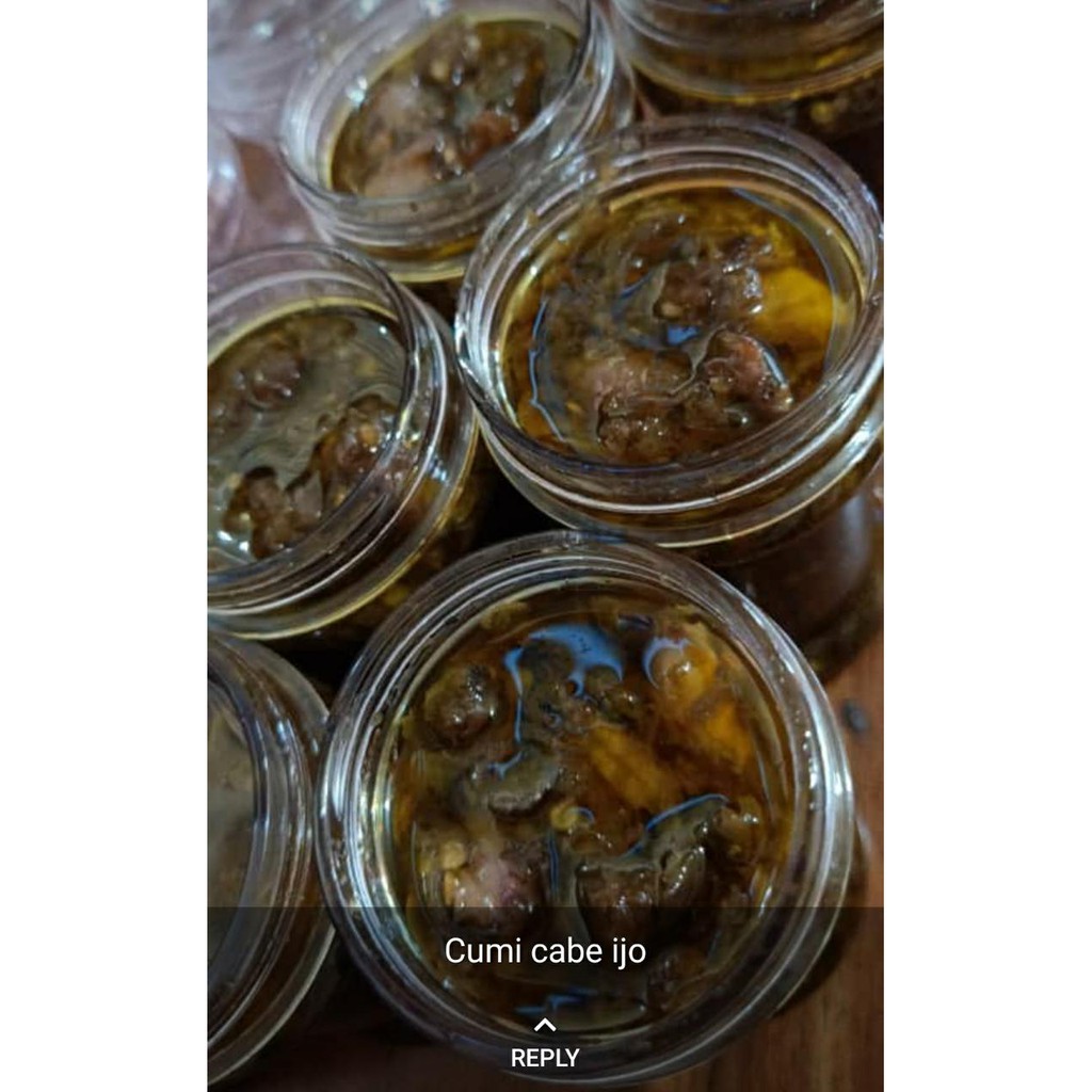 

Sambal Cumi Ijo
