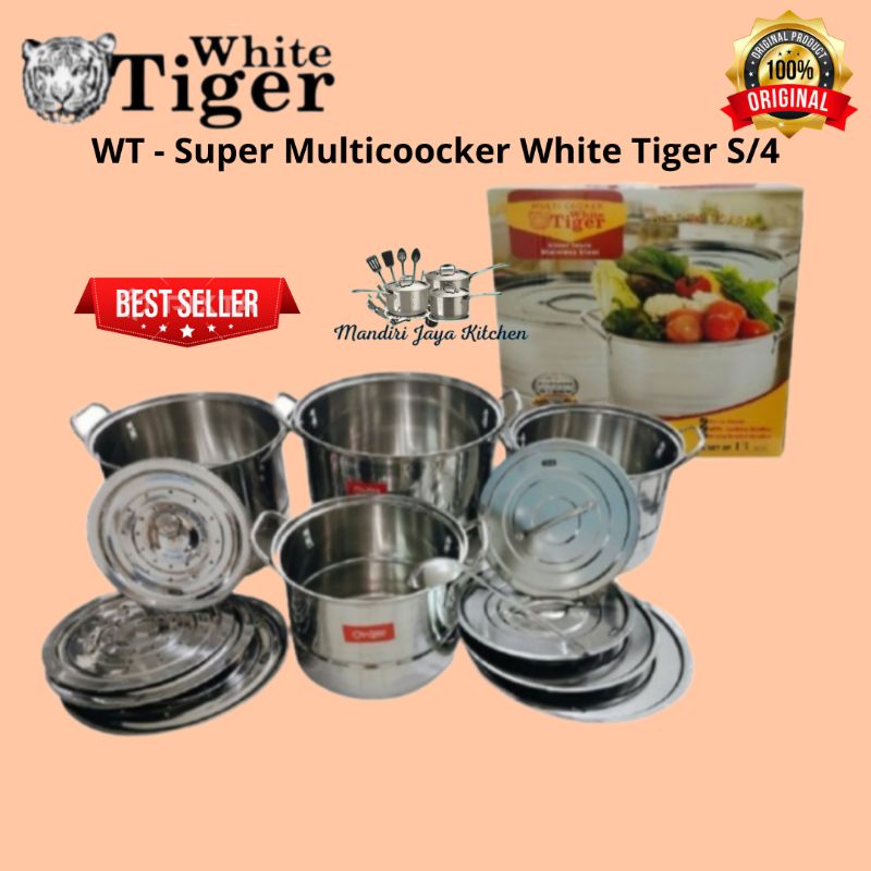 Panci Steamer Multicoocker White Tiger