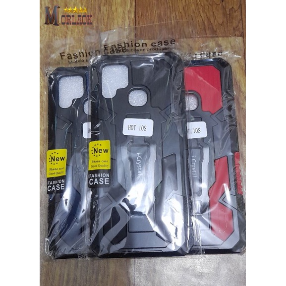 Casing infinix Hot 10s i_Crystal Hard Case
