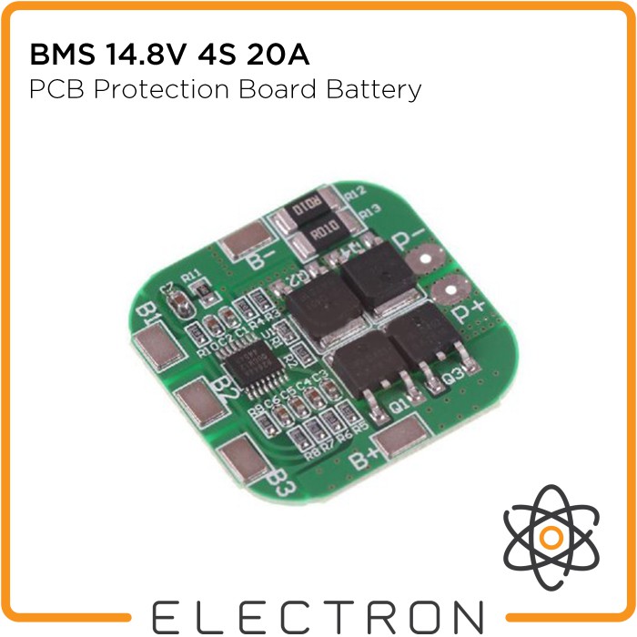 BMS 4S Battery Protection Charging Board 4S 18650 3.7V 4.2V 20A