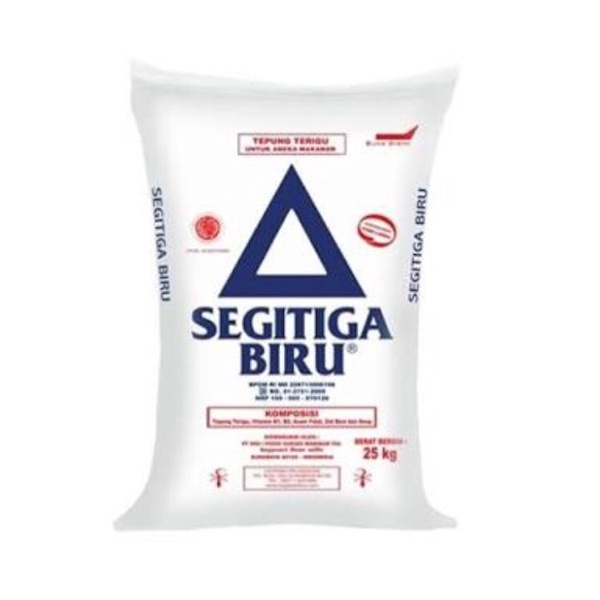 

PROMO [COD] Tepung Terigu Segitiga Biru 25kg