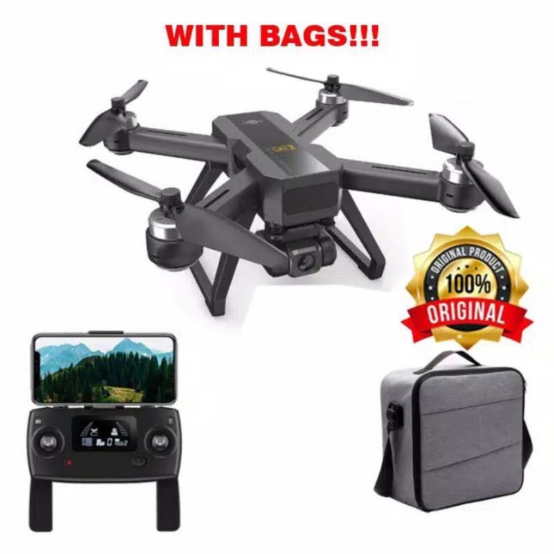 Drone MJX Bugs 20 EIS kamera 4K GPS Brushless + Ransel
