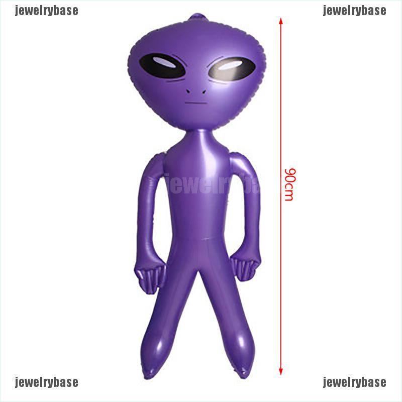 1pc Model Alien Tiup Bahan PVC Untuk Perlengkapan Pesta