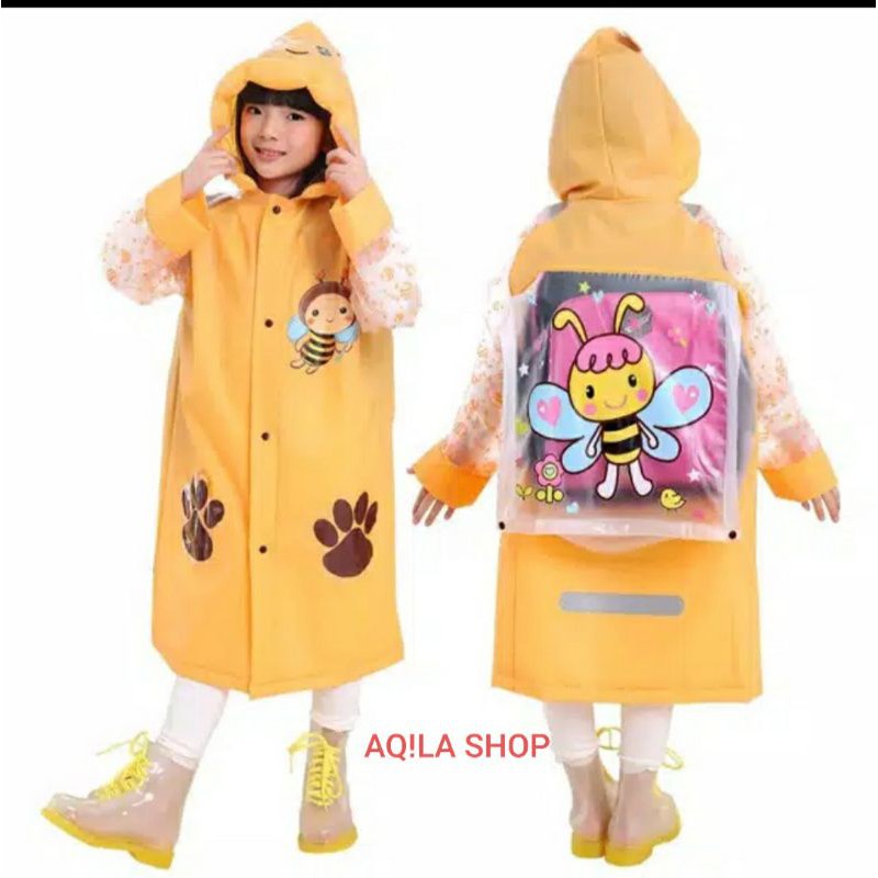 Jas Hujan Anak Sekolah Multifungsi / Jas Hujan Anak Laki Dan Anak Perempuan tipe korea lucu