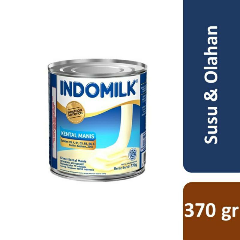 

Indomil Susu Kental Manis 370 gram