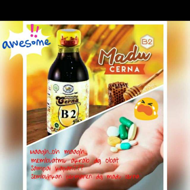 Madu Cerna B2 (mengatasi semua masalah tentang pencernaa)