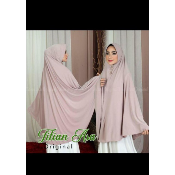 Hijab syari, Bergo jersey korea Titian Asa XXXL original