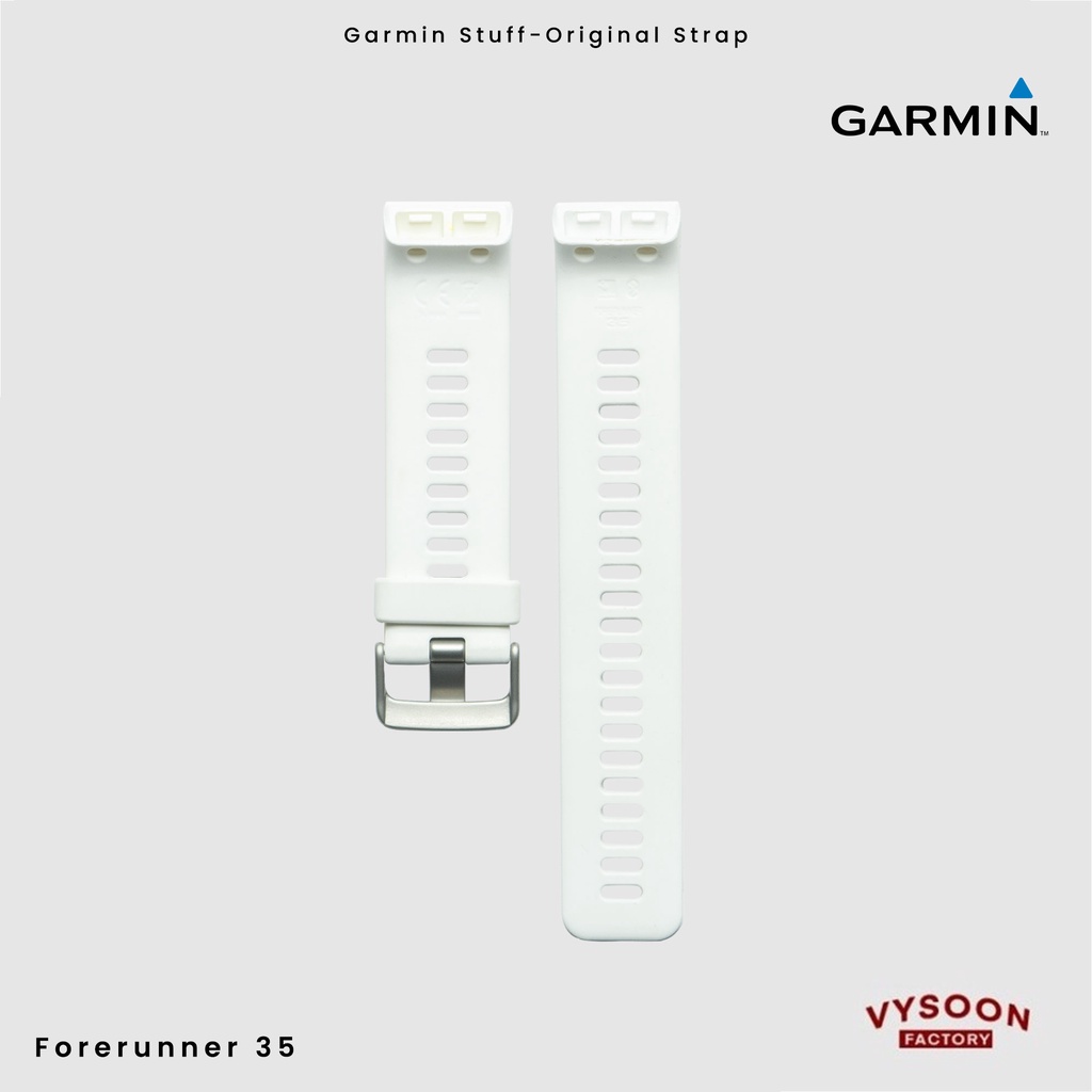 Strap Rubber Tali Jam Smartwatch Garmin Forerunner 35 - White