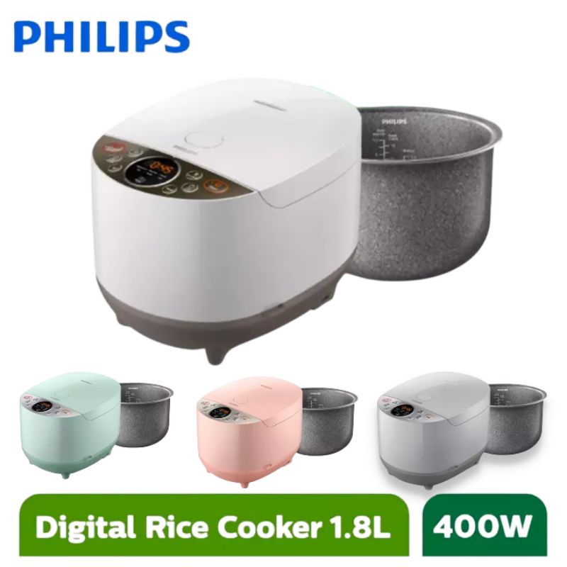 Philips Magic Com Rice Cooker Digital HD4515 Magi Com Digital 10 Menu