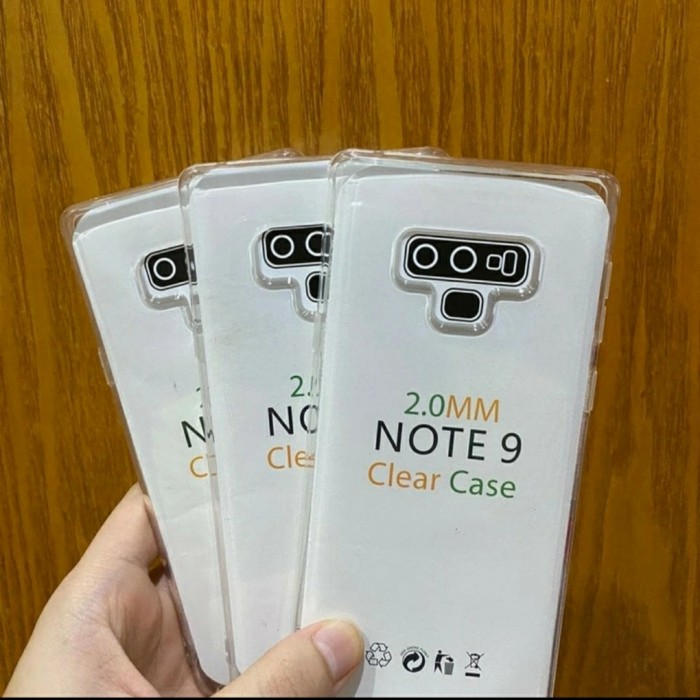 C/C- SAMSUNG NOTE 9 0RI Softcase Clear Case Sillikon Kondom Case Bening Casing Samsung Note 9