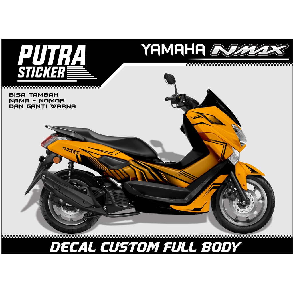 COD Decal Nmax Tahun 2012-2019 Full Body, stiker Nmax