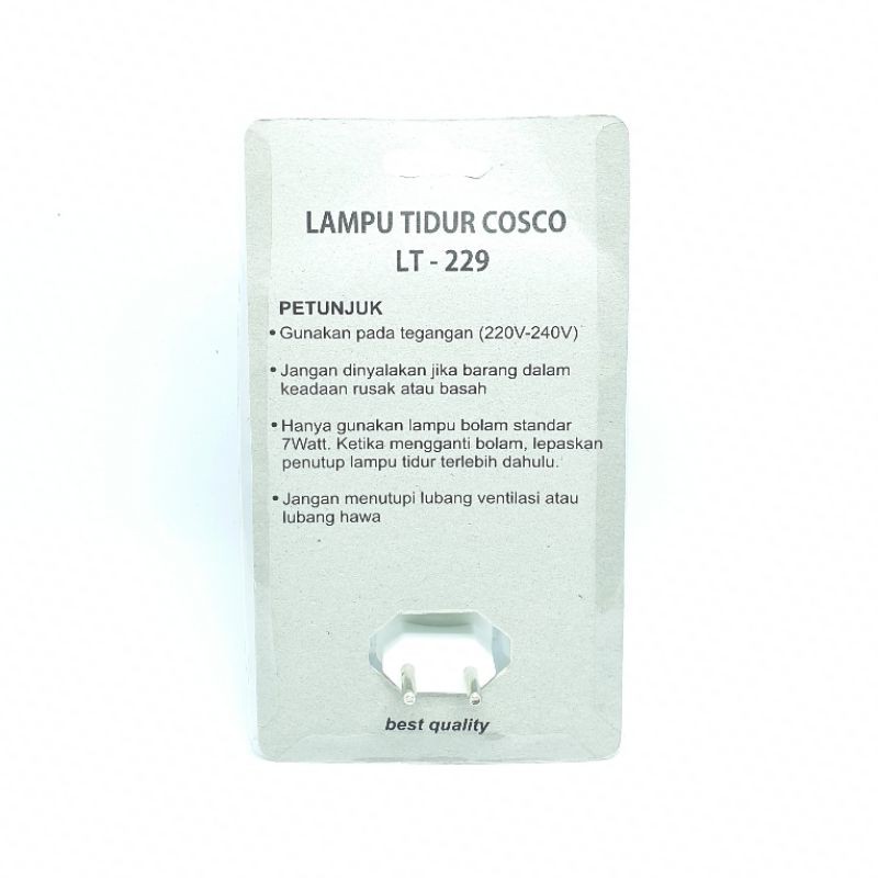 CC-229 Lampu Tidur / Mini Lamp BODI JUMBO MURAH 7w Cahaya Kuning WW WarmWhite / Lampu Mini