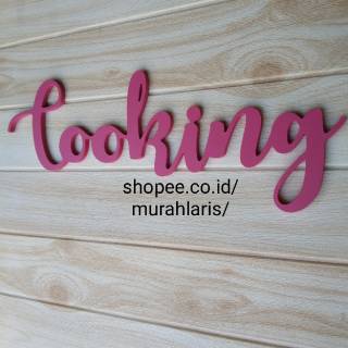 COD HiasanDinding Dapur Ruang Makan Happy  Cooking  Hiasan 