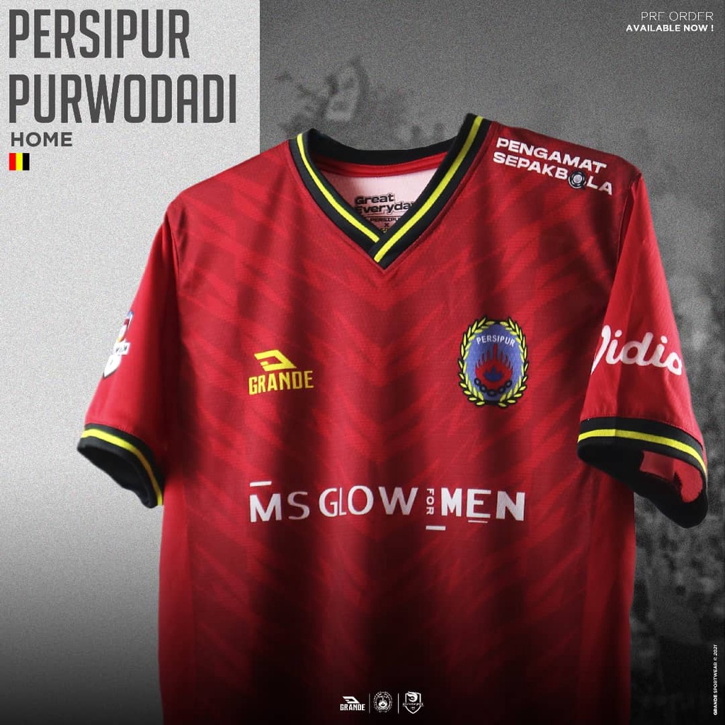 Jersey Player Isue PERSIPUR Purwodadi Liga3 2021