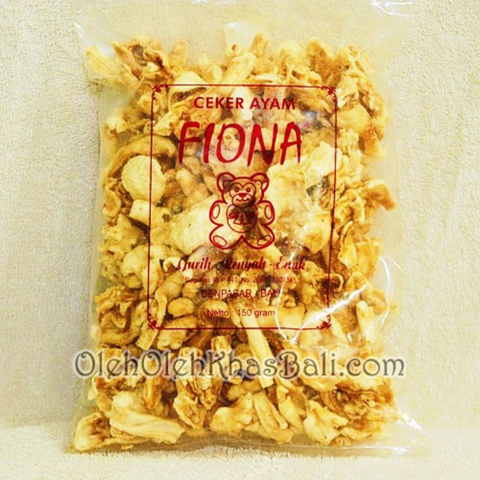 

Kripik Kaki Ayam (Ceker) Fiona 100gram