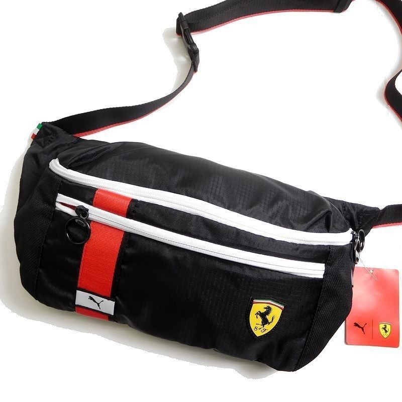 Tas waistbag puma Ferrari Race Waist Bag Puma Black 077324 02