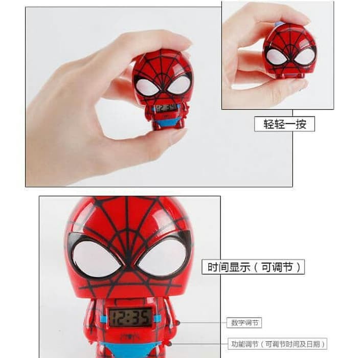 MOMBABY1 Jam Tangan Anak Avengers atau Kado Mainan Anak Cowok Avengers