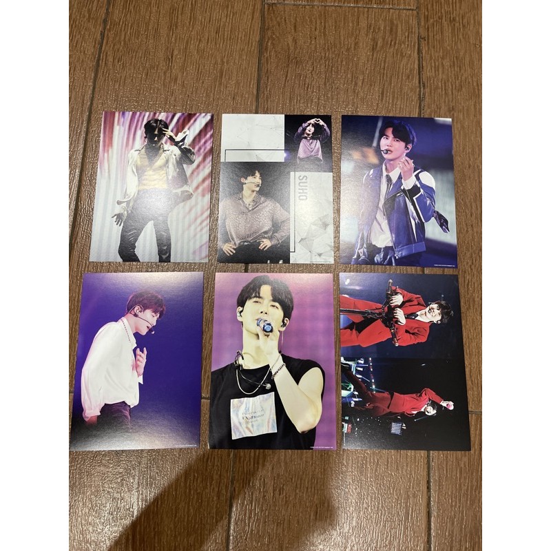 SUHO POSTCARD EXO PLANET #5 EXplOration in Japan (6 pcs)