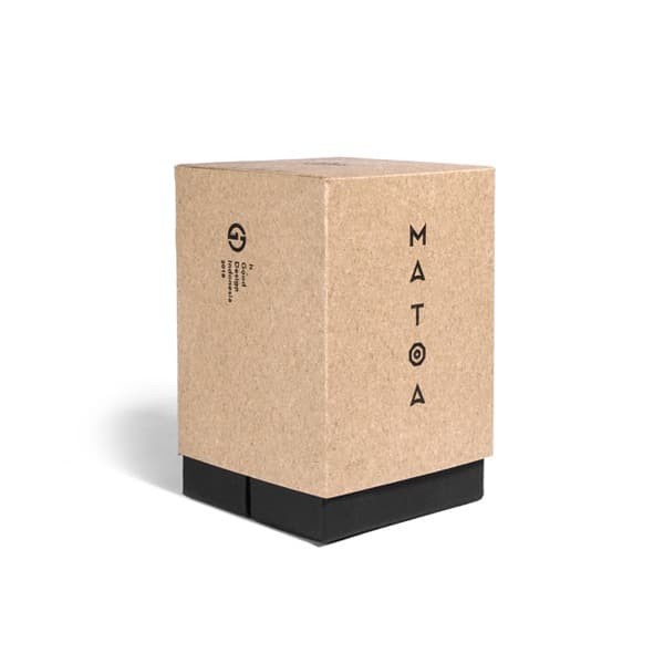 Matoa Rakai Mini Full Moon Jam Tangan Kayu Pria/Wanita/Unisex - Maple