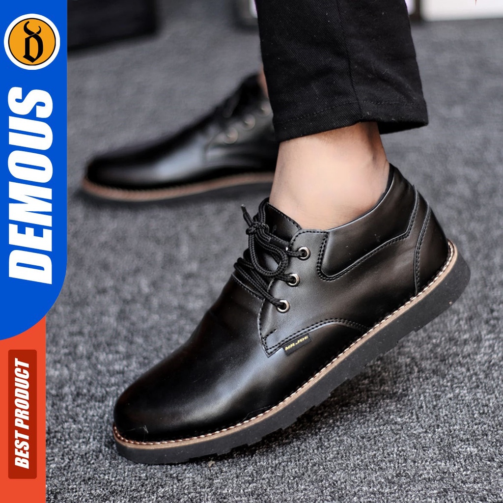 DEMOUS Tauran - Sepatu Formal Pria Pantofel