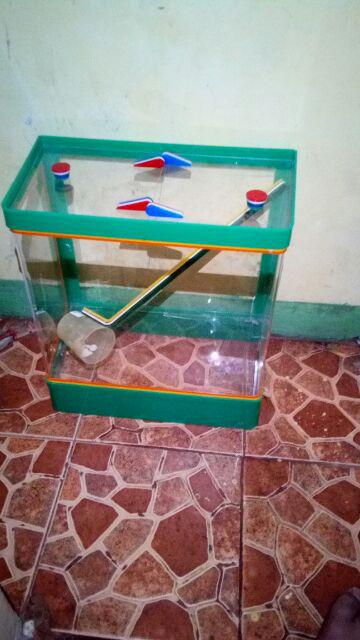 Aquarium Es Kelapa Besar Acrylic Es Buah + Gayung Lion Star Lionstar