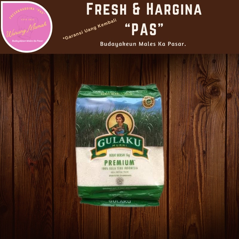 

Gulaku Premium 1kg / Gula Pasir/ Gula Putih GARUT