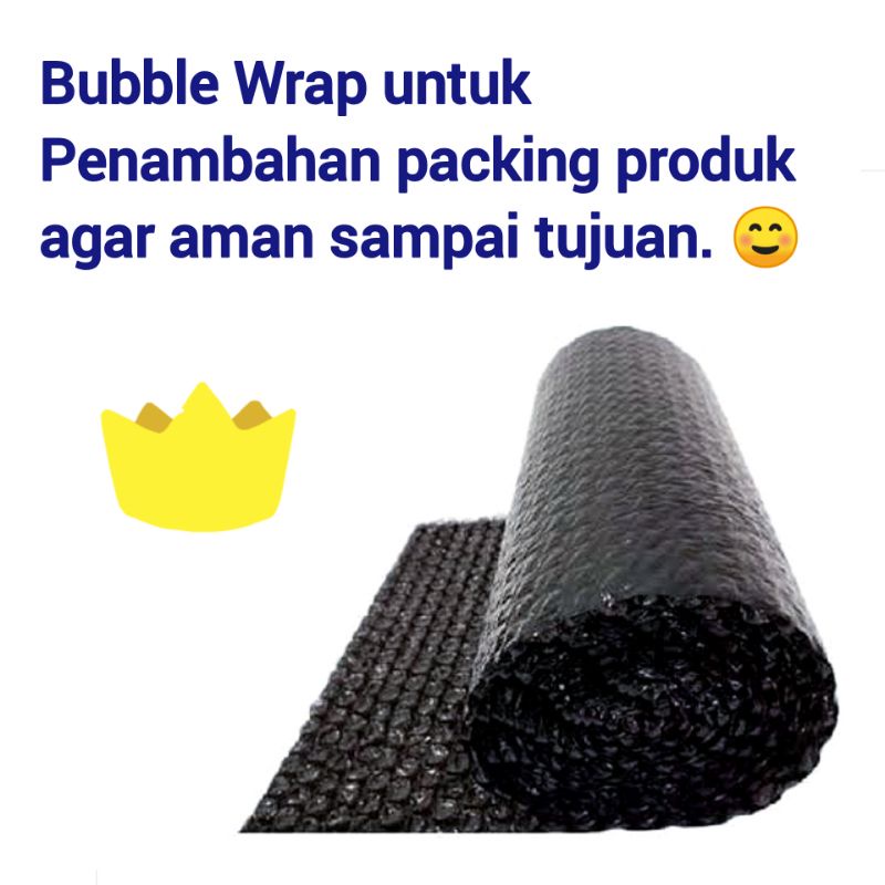 

Bubble Wrap Hitam untuk penambahan Packing Produk Agar Aman Sampai Tujuan