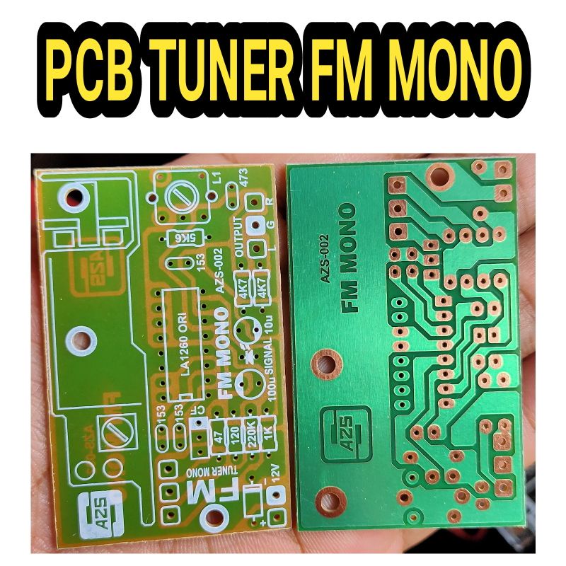 PCB TUNER FM MONO