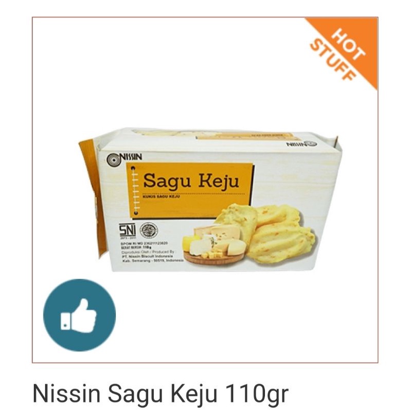 

Nissin Sagu Keju 110gr