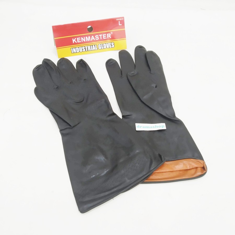 Sarung Tangan Karet Latex Industrial Glove Kenmaster