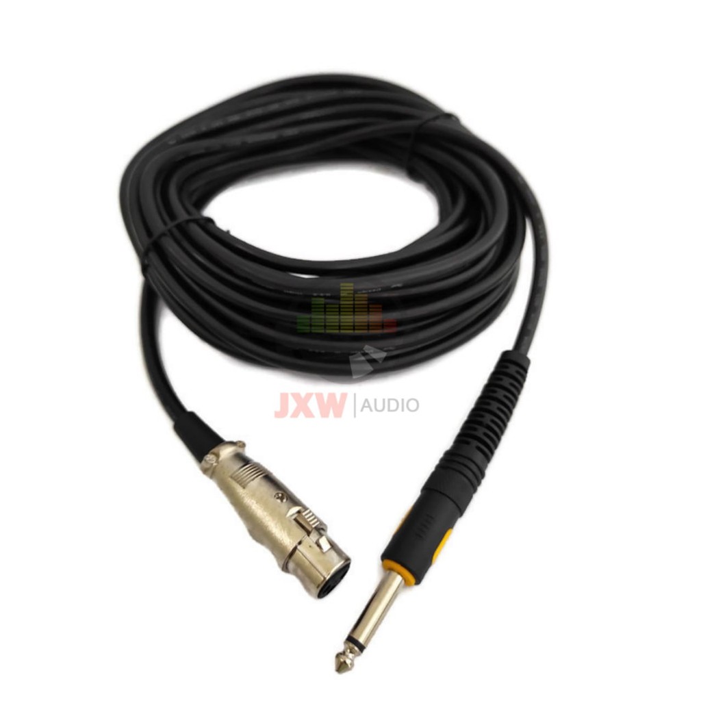 KABEL MIC LA BASS 10 METER / KABEL MICROPHONE LA BASS 10 METER / KABEL AUDIO AKAY TO CANON 10 METER