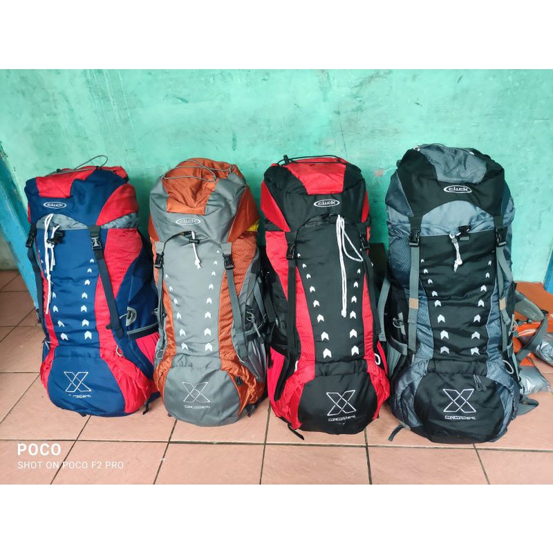 Tas Gunung TNf 60 Liter Frame + Fiber # Tas Gunung Outdoor # Tas Ransel Hiking The North Face