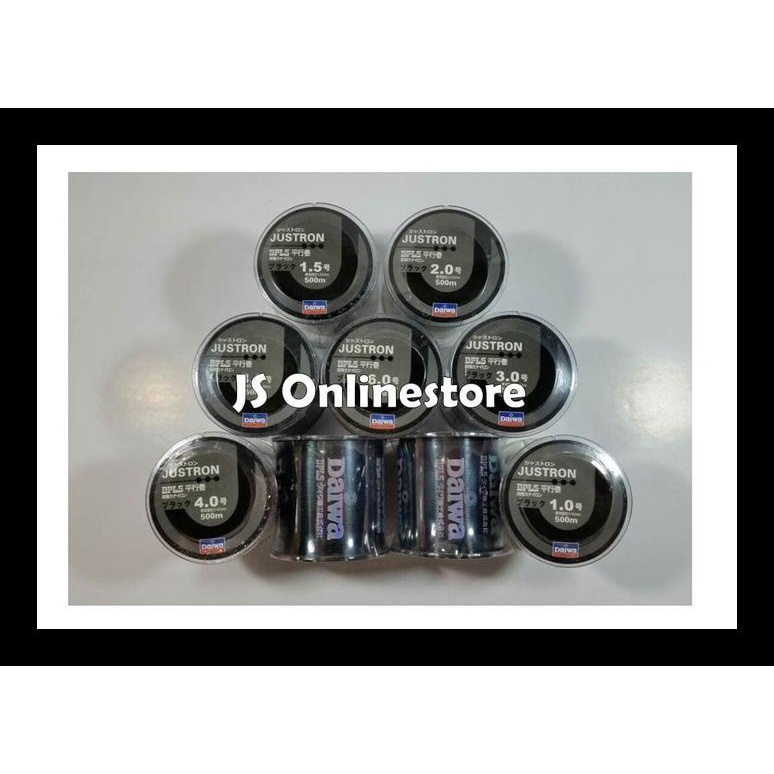 PROMO SENAR PANCING DAIWA JUSTRON WARNA HITAM ALAT PANCING TERMURAH PALING LENGKAP AL5